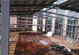 惠州淡水维也纳酒店会议室玻璃钢结构工程